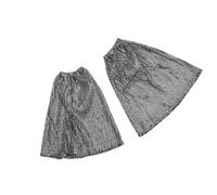Manchons de bras scintillants de luxe avec paillettes scintillantes pour femme, soirée, tenue d'événement tendance, manches évasées avec paillettes, Fond noir, taille unique