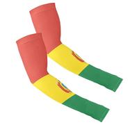 Manchons de compression à séchage rapide pour homme et femme pour la conduite et les trajets - Taille unique - Drapeau national de Bolivie