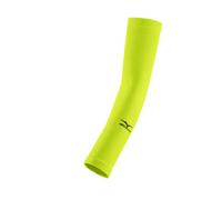 Mizuno Manchons de compression – Paire femme jaune fluo Taille unique