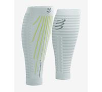 Manchons de compression Compressport R2 Aero blanc jaune fluo - T4