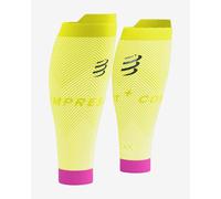 Manchons de compression Compressport R2 Oxygen jaune fluo - T2