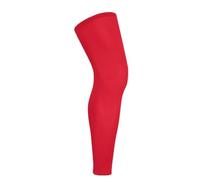 Manchons de compression pour jambe complète Genouillère de soutien Super élastique for basket-ball, 1 pièce, attelle for jambe Football, mollet, cuisse, manchon Compression, sécurité sportive(Red,M)