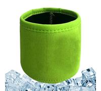 Manchons de crème glacée de taille pinte - Tissu en caoutchouc 9,2 x 9,2 x 9 cm | Accessoires Creami Deluxe | Couvercle de tasse de crème glacée, étanche pour yaourt, desserts et boissons froides