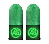 Manchons De Doigt De Jeu - 2 Pièces De Manchons Lumineux Pour Les Doigts De Jeu Mobiles, Gants Antidérapants Et Résistants À La Transpiration Pour Écran Tactile, Fonctionnement Fluide, Protège-doigts,