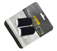 Manchons De Doigt De Jeu En Fiber De Carbone 24 Points, Anti-Transpiration, Pour TéLéPhone Portable, Manchons De Jeu, Bout Des Doigts, Noir Et Bleu