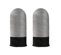 Manchons de doigt de jeu, protège-doigts antidérapants en fibre argentée COTS Protector, protection d'écran tactile respirante, protection du pouce pour femmes et hommes