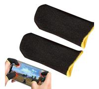 Manchons De Doigt De Jeu Vidéo - Matériau Antidérapant En Fibre De Carbone, Anti-transpiration, Accessoire De Protection Du Pouce De Jeu Mobile, Aide Électronique Pour Écran Tactile Avec Un Design Con