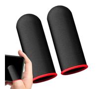 Manchons de doigts de jeu, protections pour les doigts de jeu mobile | 2pcs Manchons de doigt anti-transpiration en fibre de carbone,Manchons confortables pour les doigts de jeu améliorées la