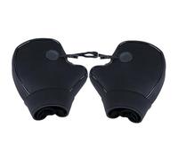 Manchons de guidon de 1 paire gants guidon vélo résistants à l'eau et au vent avec cordon serrage épaississent les chauffe-mains pour le cyclisme d'hiver