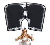 Manchons De Guidon De Moto - Gants Pour Temps Froid, Mitaines D'hiver Pour VTT | Protection Des Mains Chauffe-pouce, Conception Étanche Isolée, Produit De Confort De Conduite De Déneigement Et Scénari