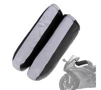 Manchons De Guidon Pour Moto - Doux Avec Bandes Réfléchissantes | Mitaines De Guidon Pour Motocyclette Et Cyclisme | Pour Motoneige Scooter Conduite Urbaine Croisière Courts Trajets Aventure Femmes Ho