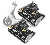 Manchons De Guidon Pour Moto,Gants Chauds Protecteurs À Motif Cartoon - Manchons Imperméables pour Cyclisme | Pour Temps Froid Conduite de Moto Vélo de Montagne Hiver Vélos Électriques Scooter Hommes