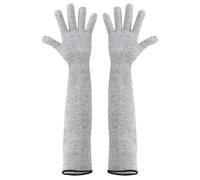 Manchons De Jardin Résistants Aux Coupures - Protection De Sécurité Haute Résistance, Housse De Bras Polyvalente, Manchon Résistant De 21 Pouces | Bouclier De Toilettage Pour Animaux De Compagnie De R