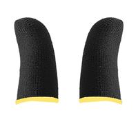Manchons de pouce pour jeux mobiles - Tissu en fibre carbone antidérapant, conception respirante et anti-transpiration, ajustement confortable extensible | doigt l'électronique à écran tactile un cont
