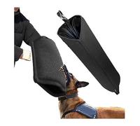 Manchons de protection contre les morsures de chien, manchons de protection de bras en toile de jute noire, protection de dressage for chiens for mordre, manchon de morsure de chien for dressage de gr