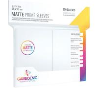 Gamegenic Protèges-cartes Prime GGS11029ML – mats – Pack de 100 – Blanc