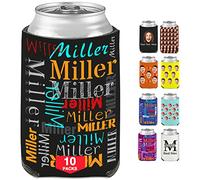 Manchons de refroidissement personnalisés pour canette de bière - Pour fête d'anniversaire, mariage, Noël
