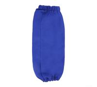 Manchons de soudage avec poignets élastiques pour un ajustement sûr pendant les mouvements dynamiques dans les stations de soudage et pour les stations de coupe (bleu)