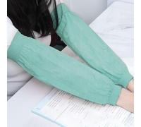 Manchons de soudure élastiques respirants avec protection anti-huile pour chantiers d'été adaptés pour le soudage, la coupe, le soudage à l'argon et le soudage électrique (vert)