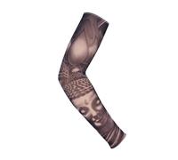 Manchons De Sport, 1 Pièce, Pour Cyclisme, Respirant, Bandes De Protection Solaire, Sans Doigts, En Soie Glacée, Pour L'équitation En Plein Air