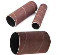 Manchons de tambour de ponçage de 115 mm pour ponceuses à broche oscillante, papier abrasif multi-grains 80, 150, 240 pour retouche et restauration de surface (38 mm, grain 150)