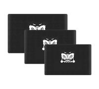 Manchons de Tondeuse à Poussée en Silicone Noir, Lot de 3 | Poignée Antidérapante, Isolation Thermique et Entretien Facile, pour Salon de Coiffure et Coupe Maison