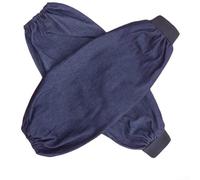 Manchons de travail épais pour une protection imperméable, poignets élastiques pour la sécurité de la cuisine, alternative aux gants de cuisine, 1 paire de gants de cuisine, bleu marine