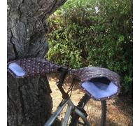Manchons de vélo Léon pour guidon droit Suzon et Suzette ( Ethnique / Unique )