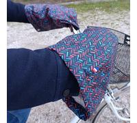 Manchons de vélo pour guidon courbé Suzon et Suzette ( Tetris / Unique )