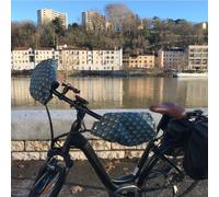 Manchons de vélo pour guidon courbé Suzon et Suzette ( Vert thym / Unique )