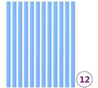Manchons en mousse pour poteau de trampoline 12 pcs 92,5cm Bleu