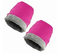 Manchons et gants chauffants en polaire pour landau, imperméable, coupe-vent, anti-gel, universels pour landau/poussette