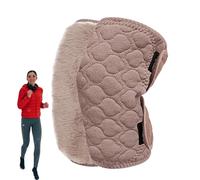 Manchons Genouillères Thermiques - Épais Chaud Confortable Polyvalent,Réchauffeurs de Jambes et Supports de Genou d'Hiver,Pour Ski Vélo Danse Yoga Course Randonnée Et Trekking