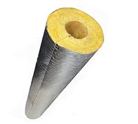 Manchons Isolation pour Tuyau De Chauffage, Isolation du Tuyau en Laine De Roche De 95 Cm, Tuyau D'isolation Thermique, Tube Isolant Cheminées, Demi-Ouvert/étanche/Flexible/Ignifuge