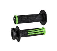 Manchons ODI GRIPS EMIG PRO V2 Poignées Moto Pour Fixation Rapide Noir/Vert