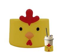 Manchons pour tasses à café | Manches en silicone pour bouteilles avec animaux de dessin animé - Housse de protection pour bouteilles - pour voyage, vacances, Noël, café, maison, de thé, Be