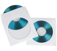 Manchons Protecteurs Pour CD/DVD, Blanc 100 Pack - Hama