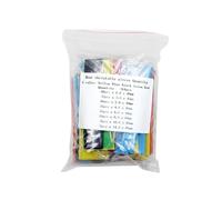 Manchons thermorétractables multifonctionnels de couleur mélangée de couleur 2:1 pour câble électrique, tube rétractable pour câble électrique, kit de câbles UAV fournitures de câblage