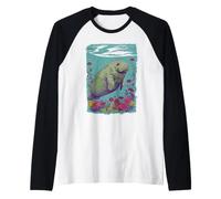 Manchot dans Un Jardin sous-Marin enchanteur Manche Raglan