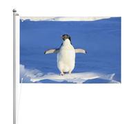 Manchot,Drapeau de jardin, bannière décorative, drapeau double face, 2 x 3 pieds, pour extérieur et intérieur