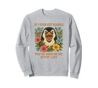 Manchot Drôle Rage Liste Mordre T-Shirt Homme Femme Sweatshirt