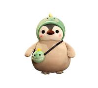 Manchot en peluche 35cm pour enfants - Vert