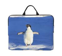 Manchot,Housse pour Ordinateur Portable 14 Pouces, Sacoche pour Ordinateur Portable, Mallette avec poignée