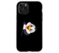 Manchot Mignon Qui se penche Illustration Animale Cartoon Coque pour iPhone 11 Pro