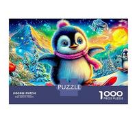 Manchot Ski Coffret Puzzle 1000 Pièces Papier Écologique Cosmic Nebula pour Seniors Passionnés, Puzzle Anti-Stress, Loisir De Voyage, Cadeau De Noël Populaire pour Seniors s 52x38cm/1000pcs