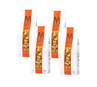 Mancini Pastificio Agricolo Mezze Maniche Linea Classica - Pâtes Artisanales de Semoule de Blé Dur, Produites avec du Blé des Marches, Tréfilées au Bronze, Séchage Lent - 4 Paquets de 500 g