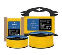 Manco Element Paracorde 2mm 15m Corde Nylon 3 Brins Type I Cordelette | 100% Nylon, Capacité de Charge 90kg (200lbs), Idéal pour Extrieur, Artisanat, Camping, Bobine