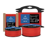 Manco Element Paracorde 2mm 30m Corde Nylon 3 Brins Type I Cordelette | Noir, 100% Nylon, Capacité de Charge 90kg (200lbs), Idéal pour Extrieur, Artisanat, Camping, Bobine