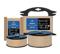 Manco Element Paracorde 2mm 30m Corde Nylon 3 Brins Type I Cordelette | Noir, 100% Nylon, Capacité de Charge 90kg (200lbs), Idéal pour Extrieur, Artisanat, Camping, Bobine