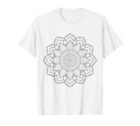 Mandala à Peindre et à colorier pour Enfants T-Shirt Graphique avec Valeur